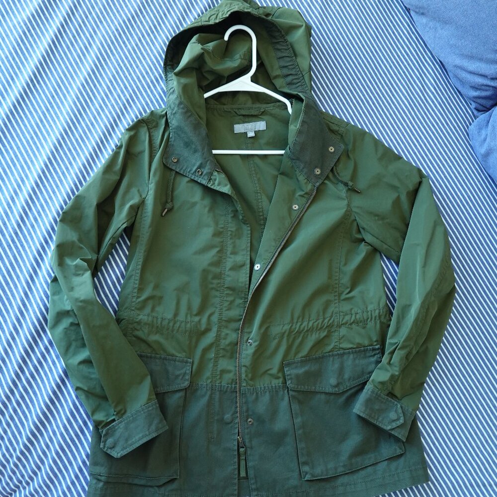 Uniqlo Green Utility Jacket (S) - Pockets and Hood - from London Fall catalog